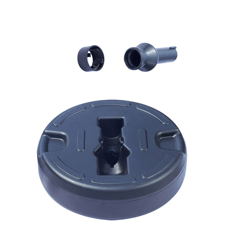 Outdoor Parasol Center Column Base Surface Parasol Plastic Base Beach Umbrella Round Base Outdoor Parasol accessories