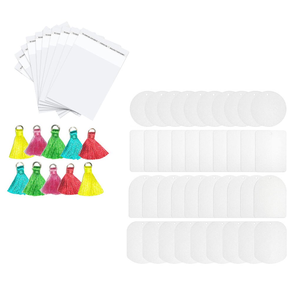 1 set of Air Freshener Sublimation Blank Thermal Transfer Sheet for Car Home: Default Title