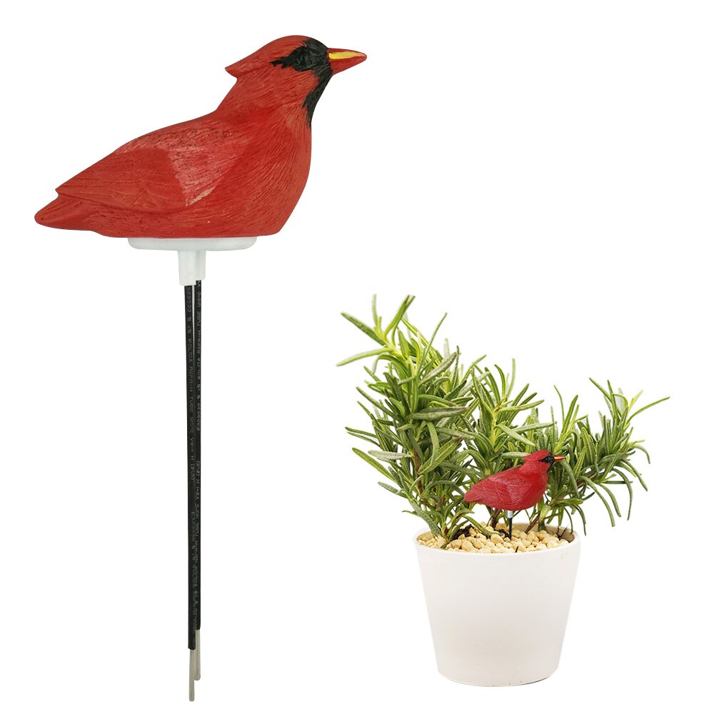Resin Frog/Birds Soil Moisture Meter Plant Moisture Tester Sensor For Indoor Bonsai Garden Farm Watering Reminder: D