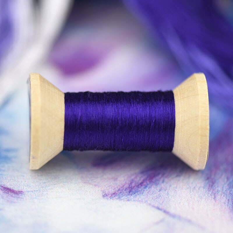 Linha de bordar bordada à mão/linha de seda/linha de bordar de seda enrolada/linha de bordar de seda/carretel/luz real: 9