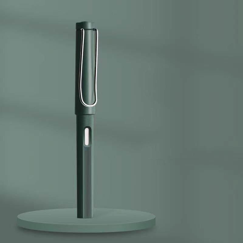 1Pcs Novelty Eeuwige Pen Onbeperkt Schrijven Potlood Geen Inkt Technologie Magic Potloden Schrijven Schets Schilderen Briefpapier: Retro Green