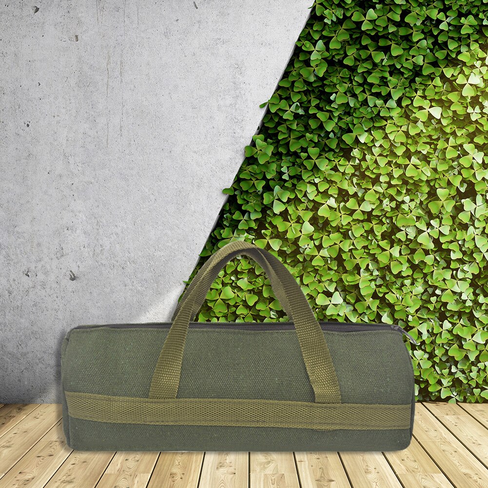 Thickened Canvas Tool Pouch for Electrician Screwdriver Pliers Repair Hand Tools Electrical Tool Storage Organizer