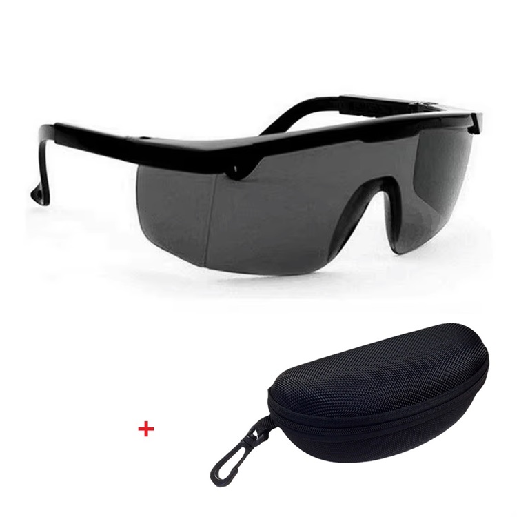 Laserschutzbrille 200 nm-2000 nm Schutzbrille für IPL E-Light OPT Gefrierpunkt-Haarentfernung Stilvoll und schützend: Braun