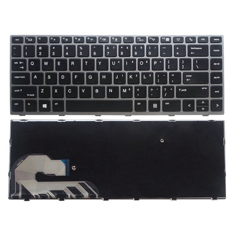 US laptop keyboard FOR HP EliteBook 840 G5 846 G5 745 G5 L14378-001 L11307-001 US laptop keyboard Backlit: without backlit