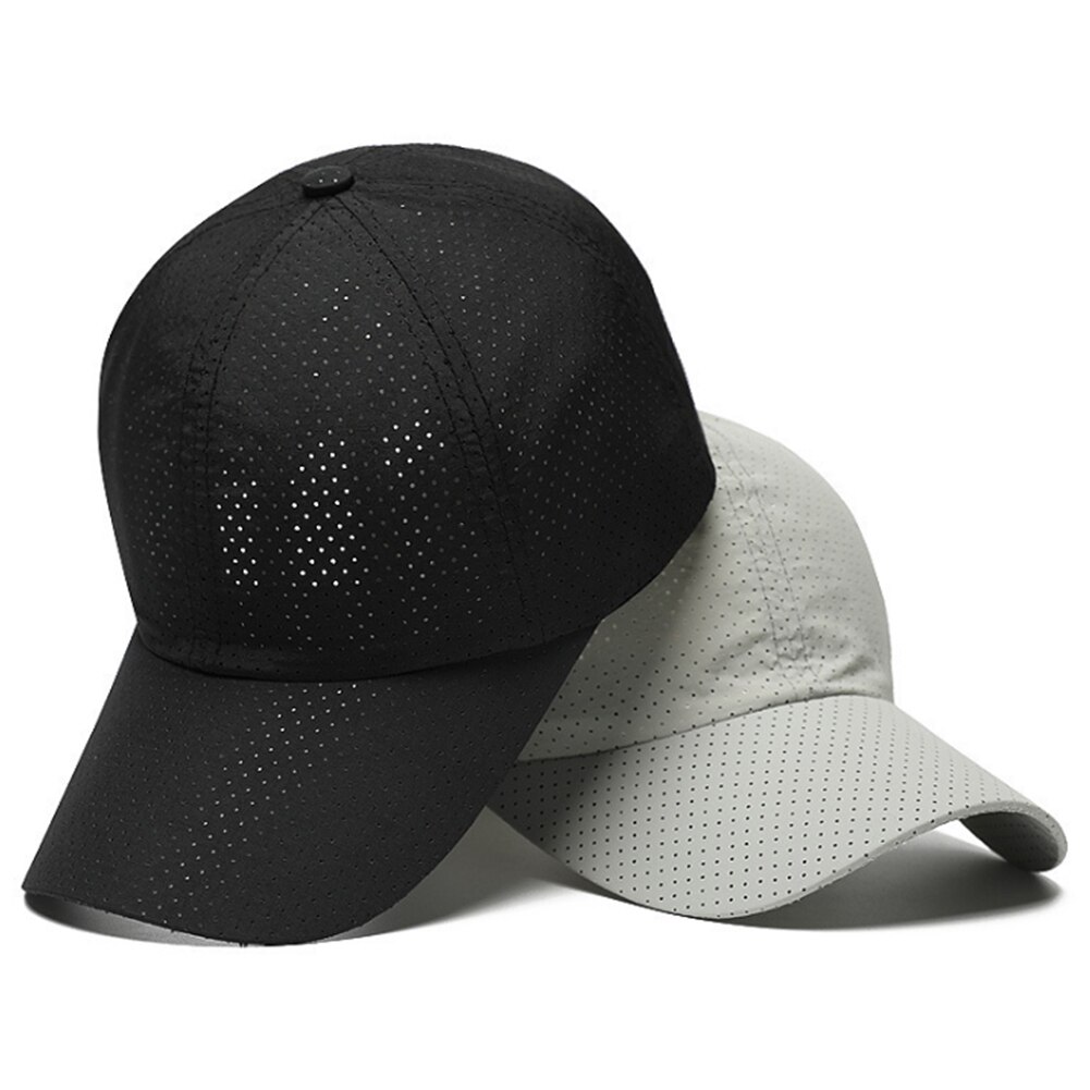 Summer Men Women Anti-UV Quick-drying Baseball Cap Breathable Outdoor Sports Hat