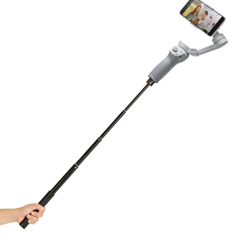 Gimbal Extension Pole - 740mm Max Length - Aluminum & PC - for DJI OM 4, OSMO Mobile 2/3