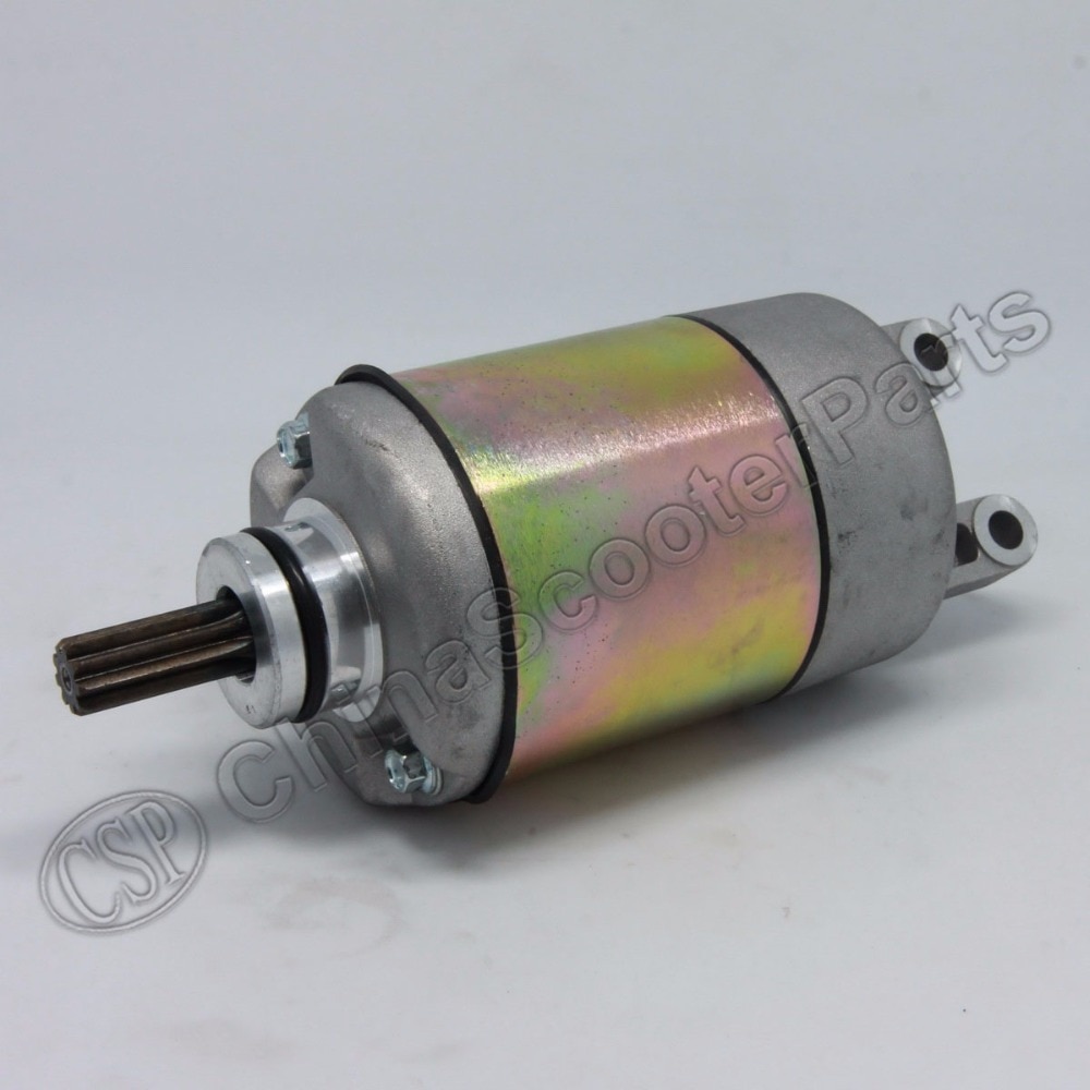 9 teeth Starter Motor for Linhai VOG 250 cc 300 Majesty YP250 Xingyue XY260T-4 Eco Power 260 169MM 170MM 173MN