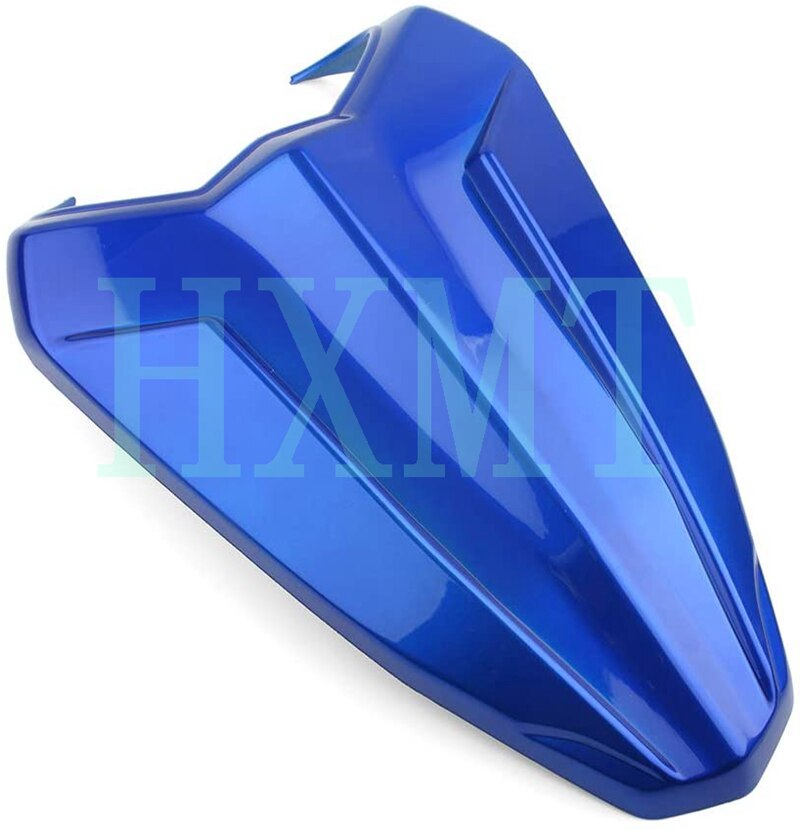 For Yamaha YZF R15 V3 carbon Motorcycle Pillion Passenger Rear Seat Cover Cowl Fairing YZF-R15 V3 17 18 19: blue