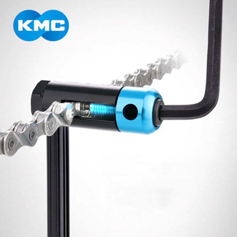 KMC-herramientas de reparación de cadena de bicicleta, dispositivo divisor de Pin de cadena, cortador de cadena, herramienta de eliminación