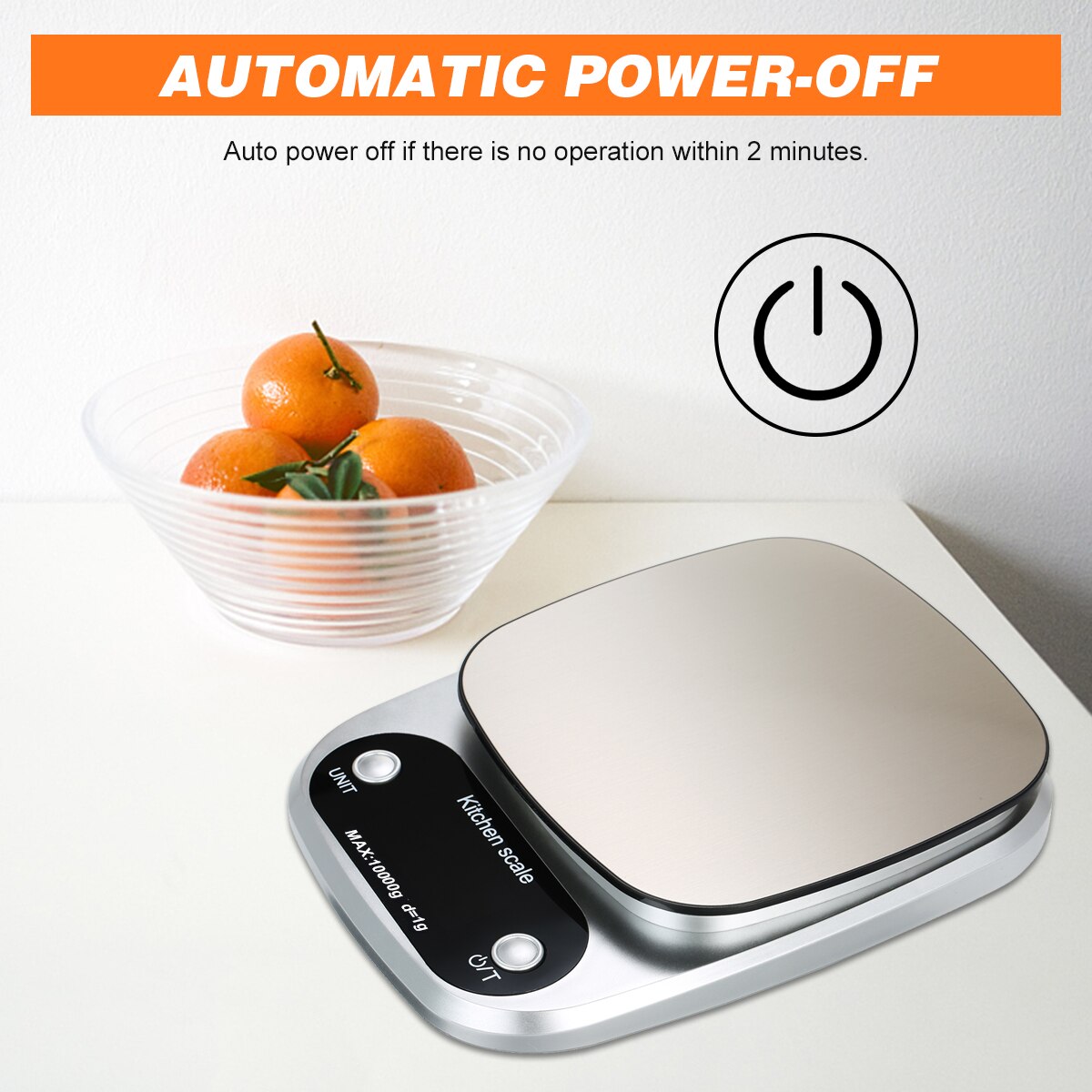 Digital Scale 3kg 5kg 10kg Portable LCD Electronic Scales Steelyard Kitchen Scales Postal Food Balance Measuring Weight Libra
