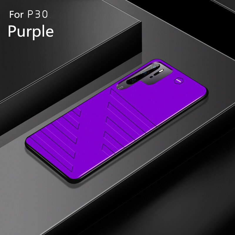 6800mAh Erweiterte Telefon Batterie Power Fall Für Huawei P30 Pro Tragbare Batterie Lade Fall Für Huawei P30 Backup Ladegerät fall: Purple For P30