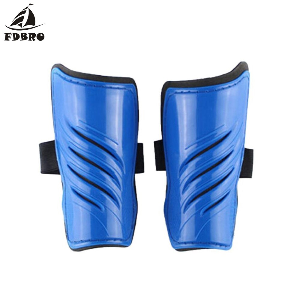 FDBRO 1 Pair Sports Safety Shin Guard Soccer Children's Leg Shields Football Leg Support Protector Shin Pads Breathable: Blue