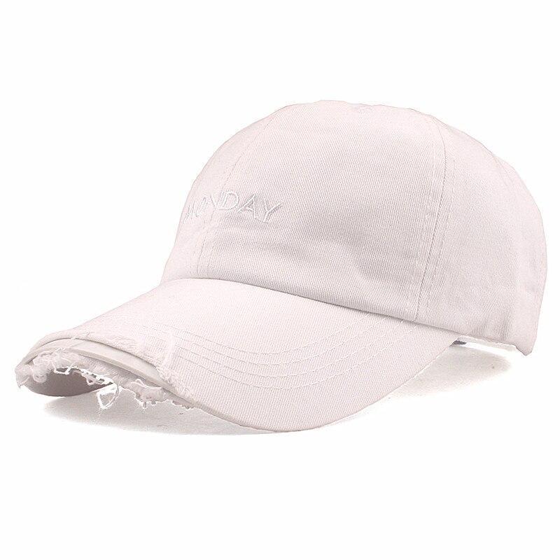 Xthree Zomer Vrouwen En Mannen Baseball Cap Zondag Tot Zaterdag Hoed Snapback Hoed Borduren Bone Cap Gorras Casual Casquette: Monday