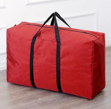 Cubos de embalaje de viaje Oxford, bolsa plegable grande, bolso de equipaje de viaje, bolsa de viaje portátil T671: red