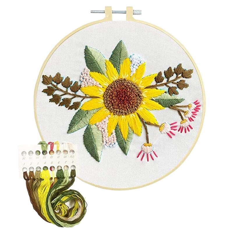 Embroidery Kit Suitable for Beginners Cross Stitch Starter Kit Embroidery Diy Embroidery Set