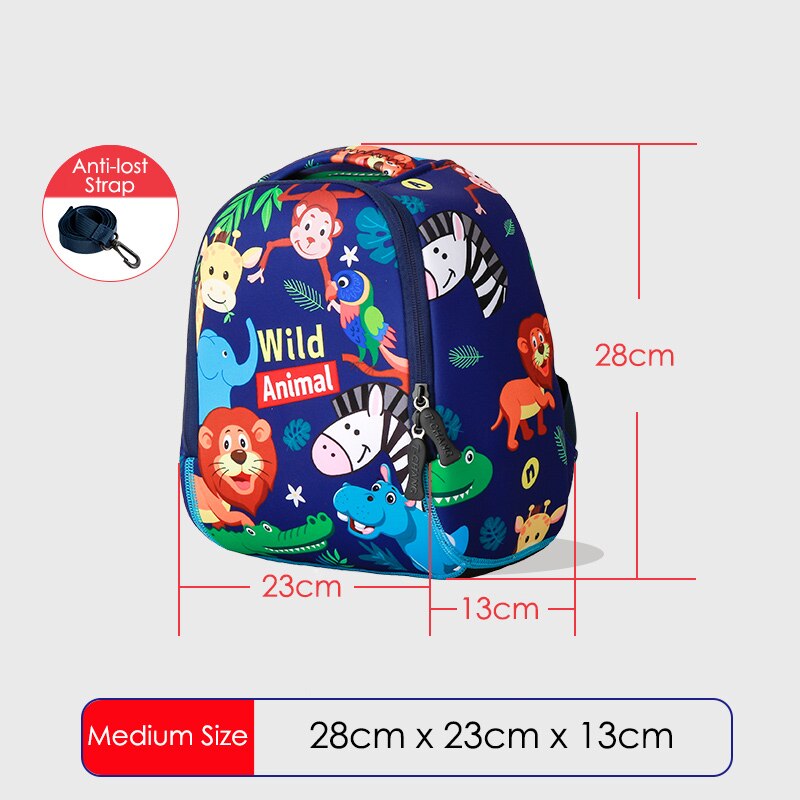 Leuke Eenhoorn Kids School Tassen voor Meisjes Creatieve Dieren Waterdichte 3 Size Kind Schooltas Jongen School Rugzakken Mochilas: 9