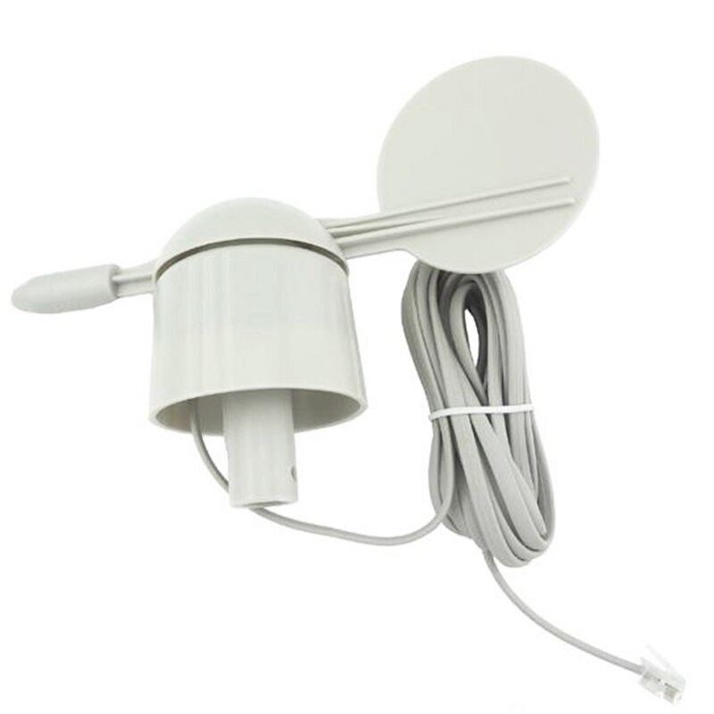 Medidor de dirección del viento, medidor de dirección del viento, instrumento de medición de velocidad del viento, accesorios de instrumentos meteorológicos, WH-SP-WD para Mis: Default Title