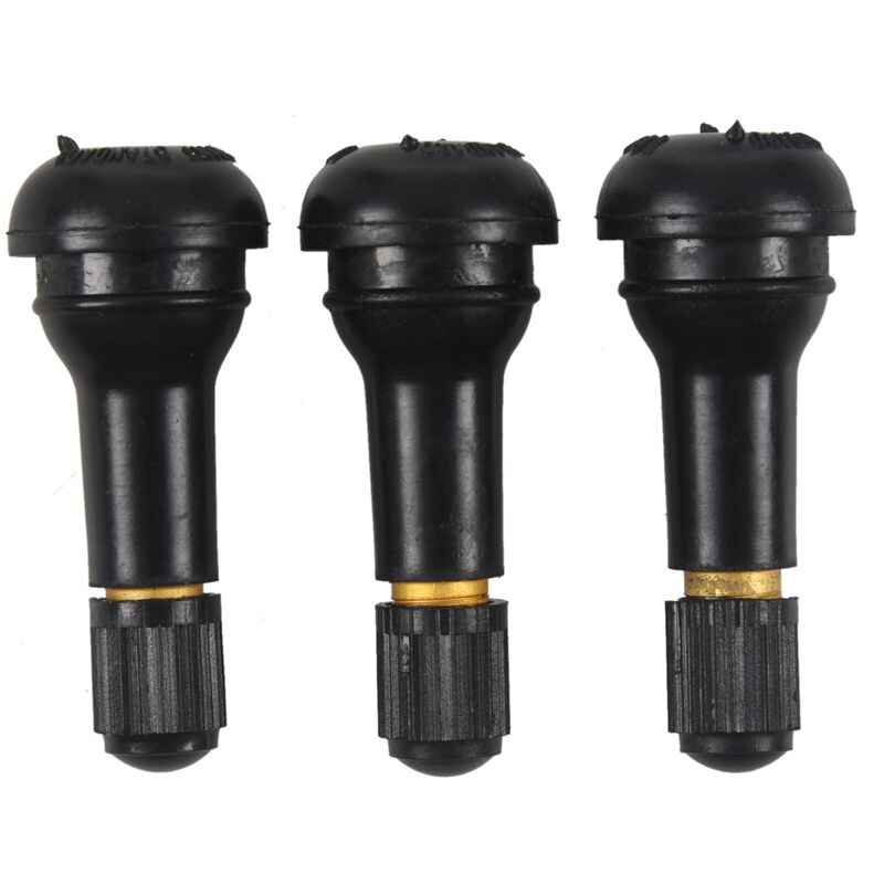 -25 Stuks Tr 413 Autobandventiel Tubeless Ventielen Wielen Rubber Banden Kleppen Voor Auto Velo + Stopper