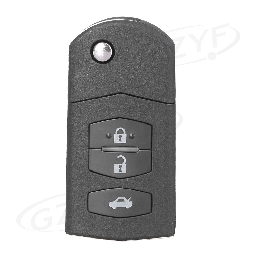 3 Buttons Car Remote Key Shell Case for Mazda 3 6 Mazda3 Mazda6 2004 & For MAZDA 5 2006