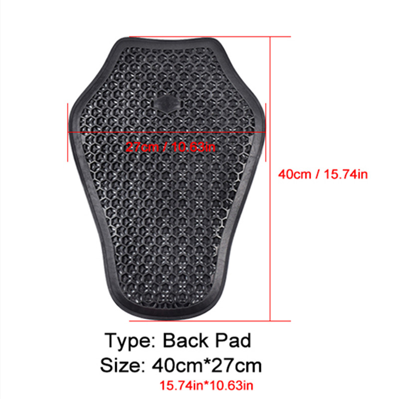 Chaquetas protectoras de espalda para motocicleta CE, Protector de espalda, armadura, almohadillas de protección para montar en bicicleta, columna vertebral anticaída: Castaño