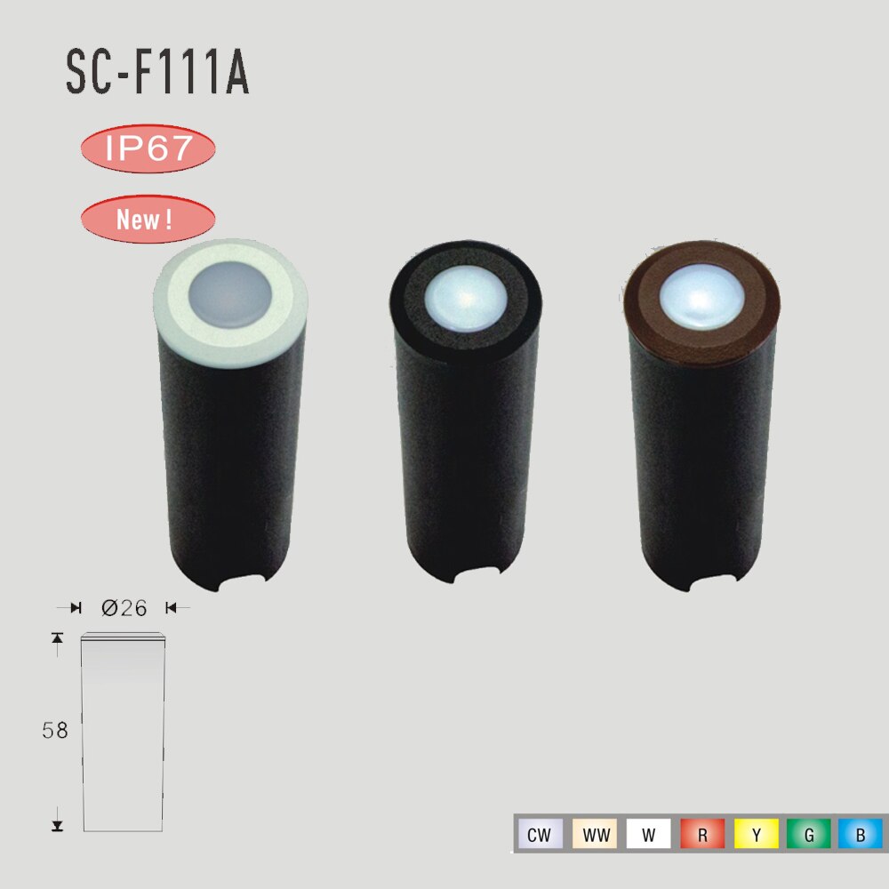 CE & RoHs Decoratie Led Tuin Verlichting Lampen Villa Oprit/Deck Stap/Pathroad Licht Outdoor Trap Lichten 0.45 w IP67