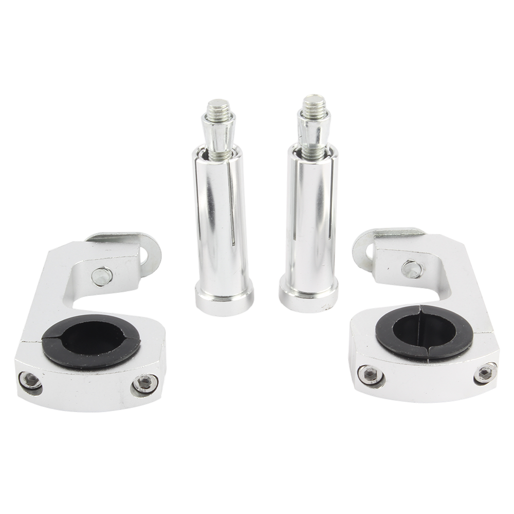 Motorcycle Accessories Aluminum Hand Guard Falling Protection Bracket Mounting Holder 22 28mm Handle Enduro Dirt Bike Motocross