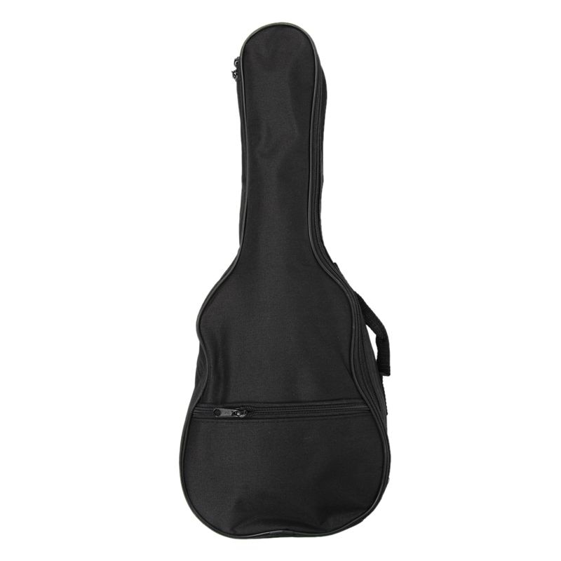 Ukulele taske ukulele blød behagelig skuldertaske bære taske med stropper sort til: Default Title