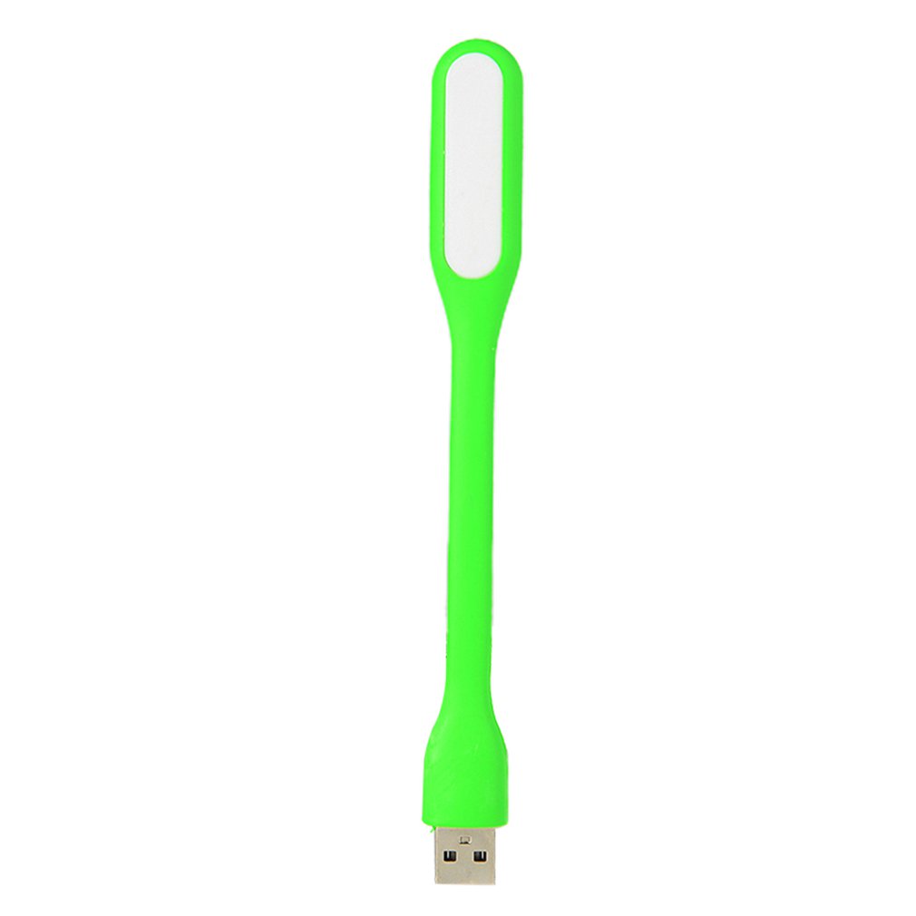 Draagbare Mini USB LED Flexbiable Nachtlampje Super Heldere Boek Licht Leeslamp Voor Power Bank PC Laptop Notebook: RGB