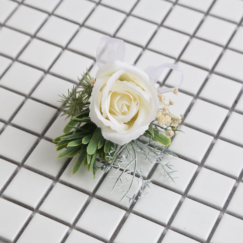 Skog älva bröllop blommor brudtärna handled blommor bästa man blomma tillbehör bröllop tillbehör  zr001