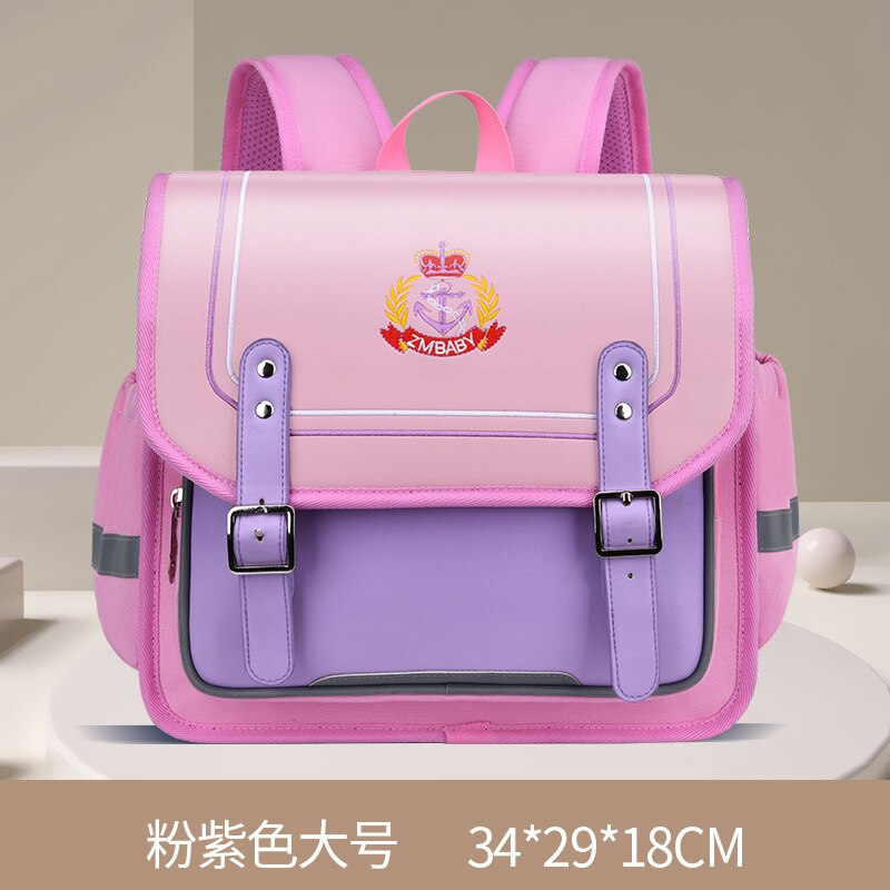 Children School Bags for Boys Girls Kids Orthopedic School Backpack kids schoolbags Backpacks primary school back pack mochila: small purple