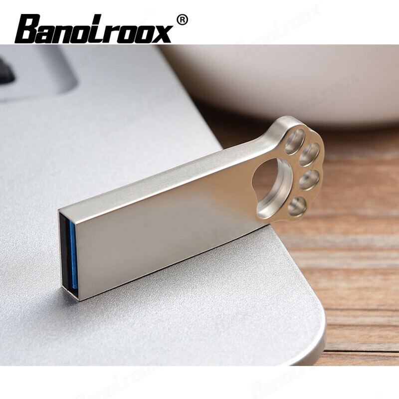 Banolroox USB 3,0-Sticks Usb-Stick 128gb флешка usb pen drive 64gb 32gb 16gb 8gb kreative metall USB 3 0 stick hohe geschwindigkeit