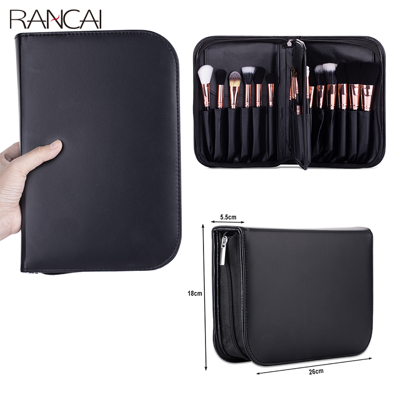RANCAI-Juego de brochas de maquillaje , 29 Uds., grandes y flojos, base en polvo, sombra de ojos, delineador de ojos, cejas, pestañas, contorno, resaltar