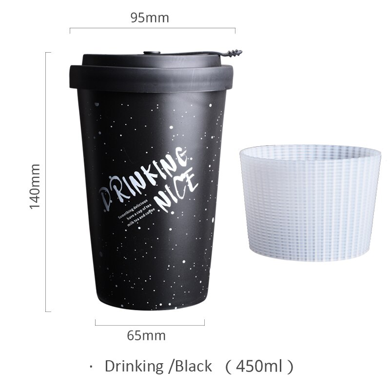 ROKEN Rvs Bekers met Deksels en Rietjes 350 ML Metalen Drinken Mokken Koffie Mok Food Grade Cups BPA Gratis voor Kinderen Volwassenen: Drinking-Black