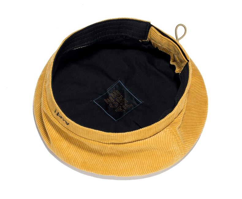 Boina de pana Acef bordada, sombrero de invierno para mujer, hombre, Berret, coreano, francés, Newsboy, gorros para mujer, Hip Hop, ajustable al aire libre
