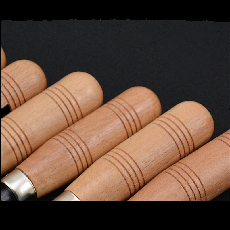 6/8Pcs/set Woodworking Engraving Tool Combination Dry hand Wood Carving Tools Chip Detail Chisel set Knives Tool
