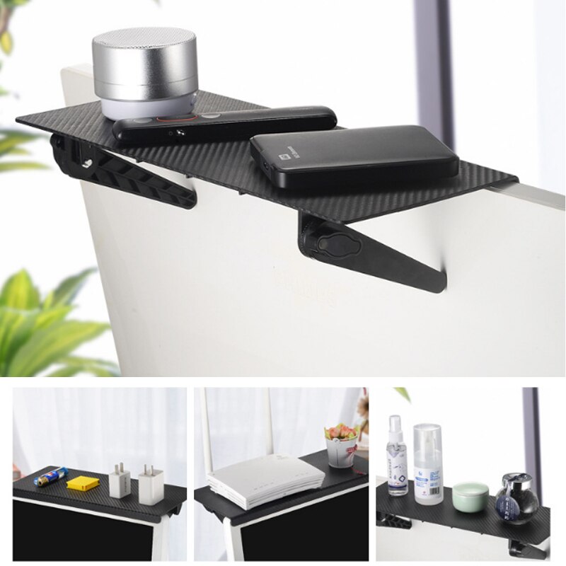 Multi-functional Storage Rack TV Computer LCD Display Screen Storage Bracket Screen Top Shelf Adjustable Shelf Storage Rack