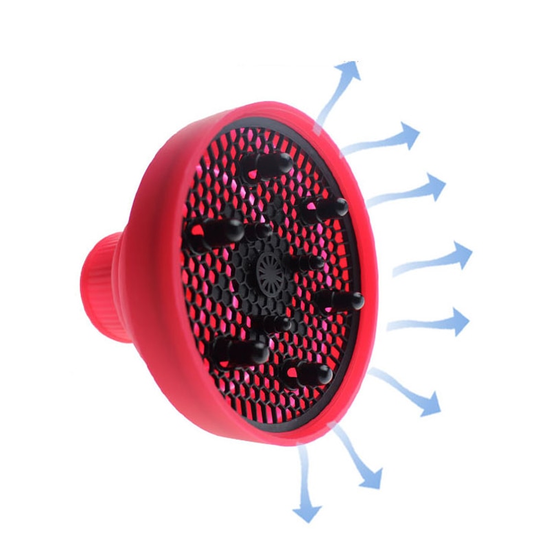 Lightweight Foldable Silicone Hair Tool Diffuser for Hair Salon Curly Styling Women Girl SJ66