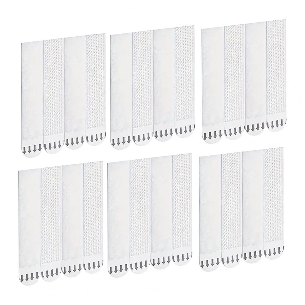 Tira adhesiva para colgar fotos, colgador sin clavos para marco de fotos, montaje de ilustraciones, póster, cinta adhesiva para colgar en la pared, 12 pares: Verde