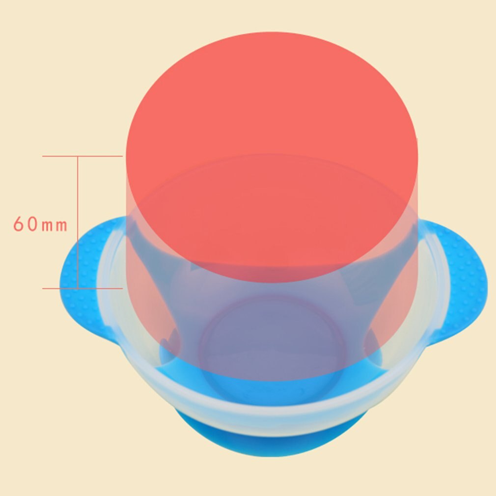 Temperature Sensing Feeding Spoon Child Tableware Food Bowl Learning Dishes Service Plate/Tray Baby Dinnerware Set