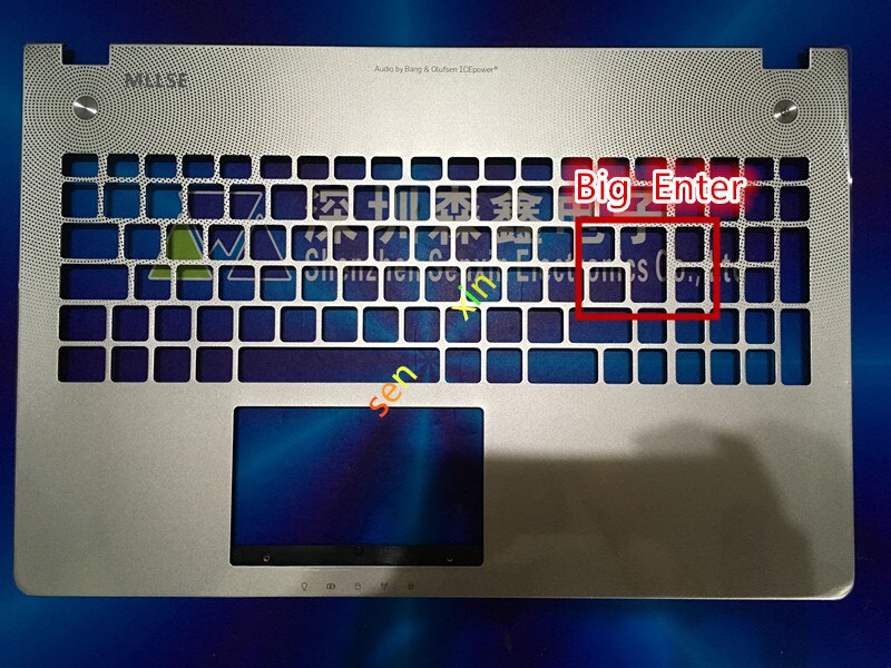 Laptop Top Shell Case Cover for Asus N56 N56V N56VM N56VZ N56VJ N56DP N56JR