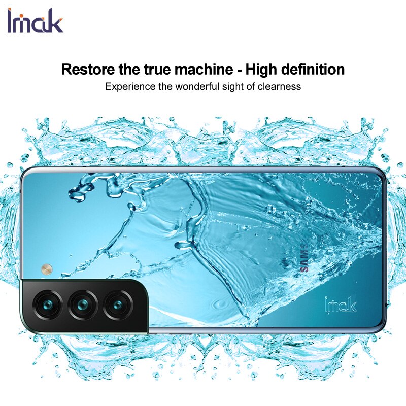 Imak Silicone morbido trasparente per Samsung Galaxy S22 S22 + 5G Cover posteriore per Samsung S22 Ultra 5G TPU borsa per telefono sottile