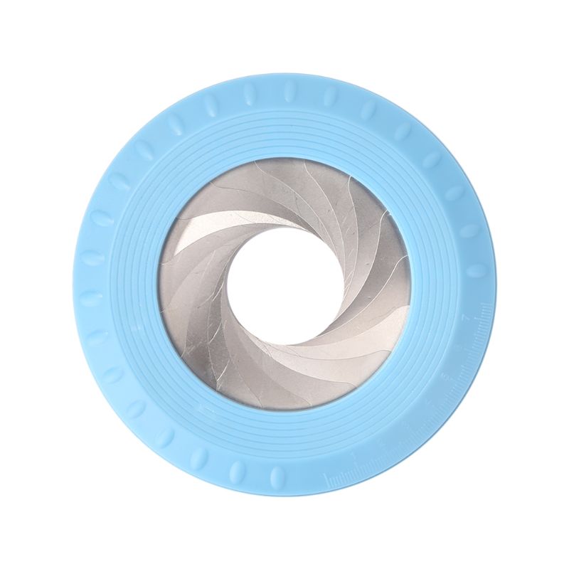 Flexible Circle Drawing Tool Adjustable Measuring Drawing Ruler For Woodworking Drafting Scribe Carpenter Tool: Blue