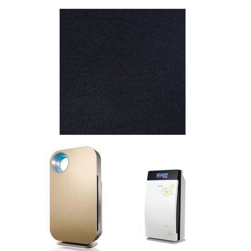 Purificador de carbón activado para aire acondicionado, tela prefiltrante, 100cm x 100cm x 3mm