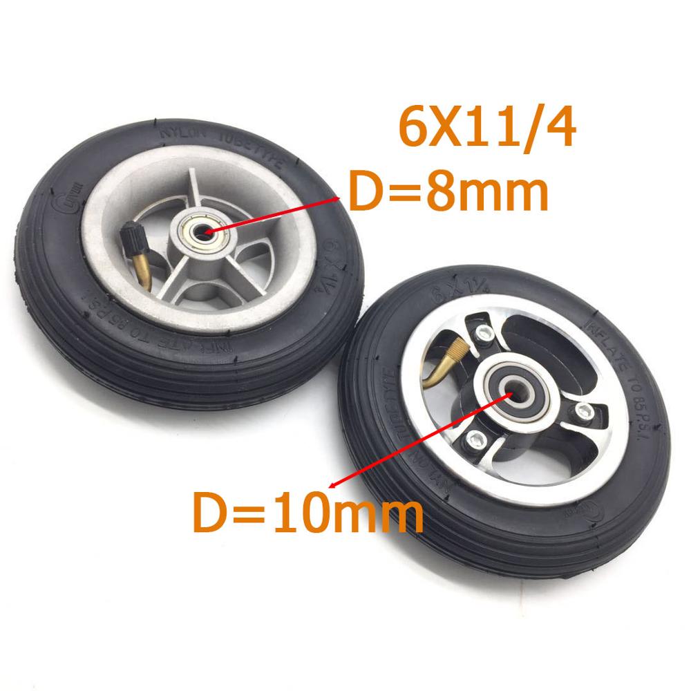 6 Inch Pneumatic Tire Motorcycle 6x1 1/4 tyre 150M... – Grandado
