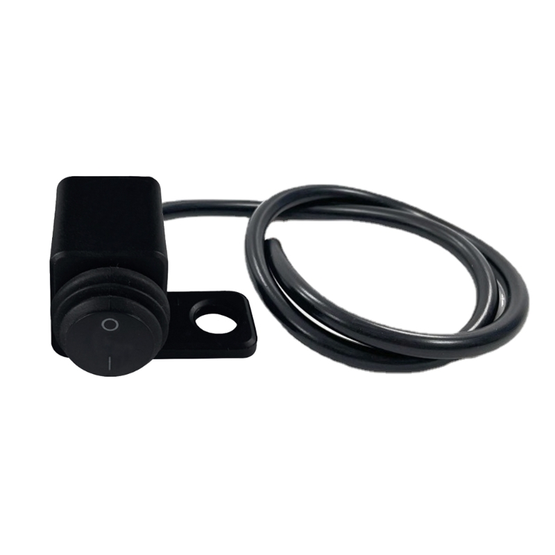 12V Motorbike Handlebar Headlight Button Switch Aluminum Alloy On/Off Fog Spot Light Switch Left/Right Metal Switch: Silver