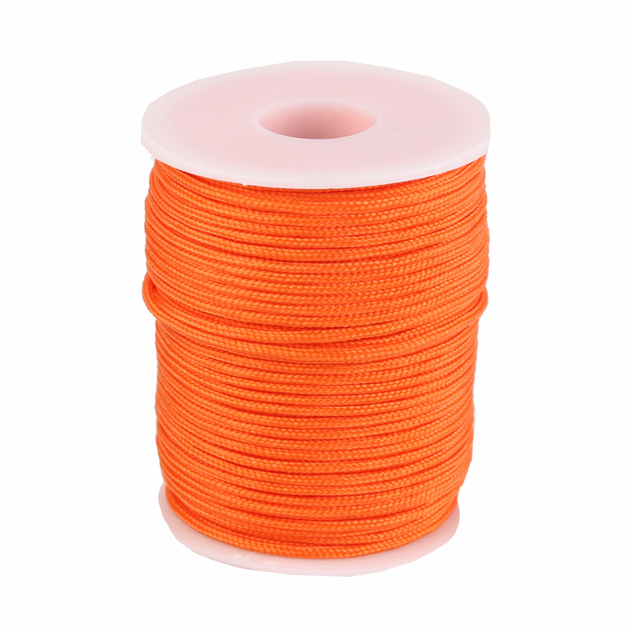 GEGEDA 2mm Paracord One Strand Core Paracord For Survival Parachute Cord Lanyard Camping: green