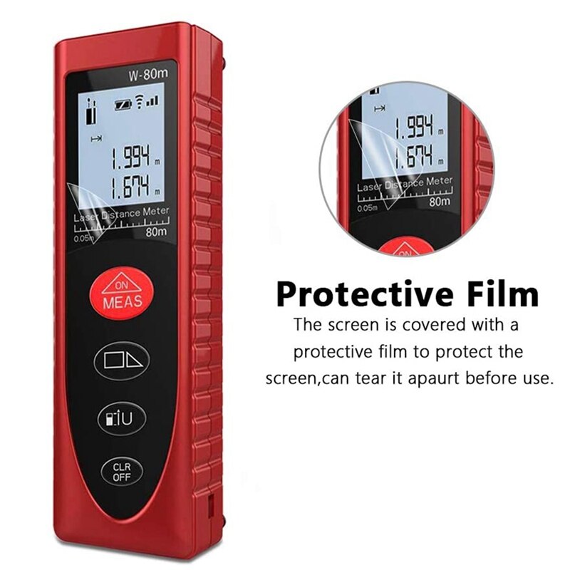 Tape Measure, Measure Distance Meter 80M, Digital Measurement Tool,Range Finder with Backlight Display,W-80