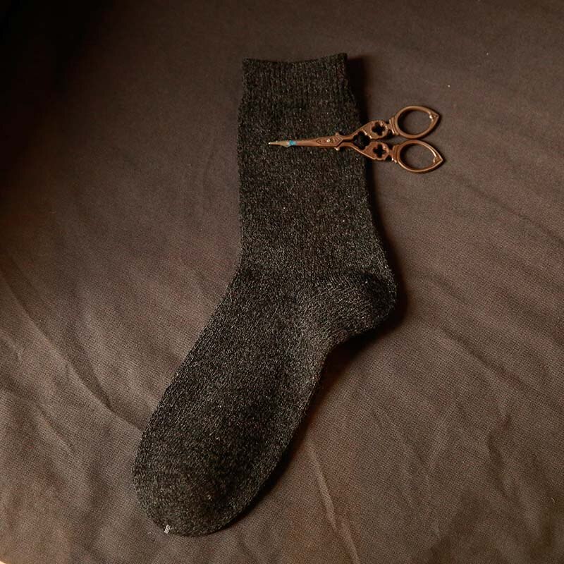 Männer dicker baumwolle socken Spezielle Winter dicke warme socken: Farbe4 / 29( 43- 44)