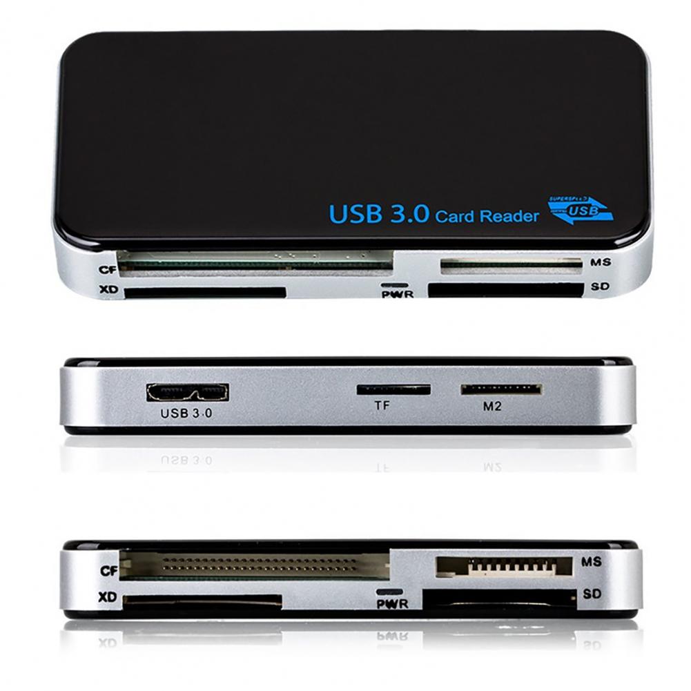 ​ Card Reader USB3.0 to Micro SD CF MS Card Adapter for Laptop PC USB to Multi Card adapter Cardreader Smart Card Reader