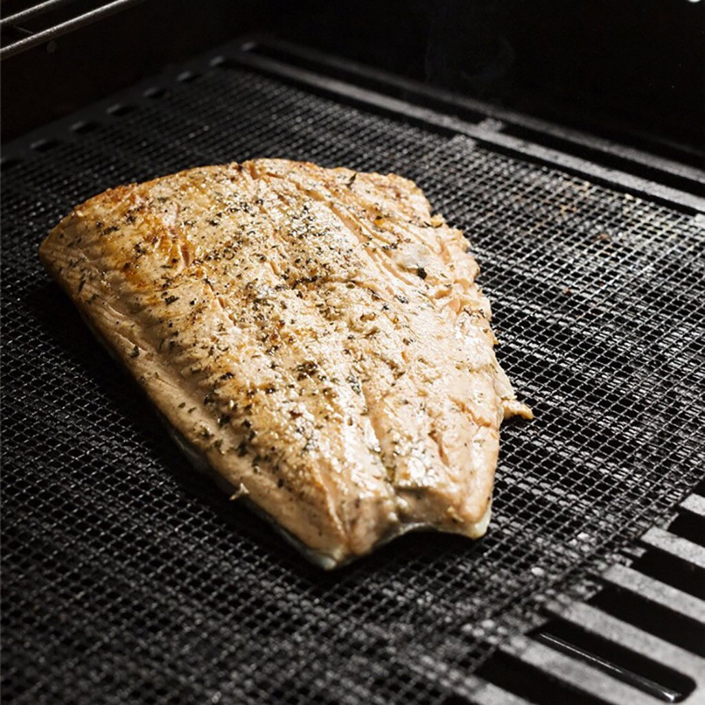 Tamanho de aço inoxidável churrasco grill grelhar rede de arame ao ar livre cozinhar dropshipping